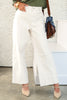 Hannah Ecru Wide Leg Pant