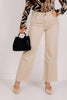 Charlotte Oat High Rise Wide Leg Jean