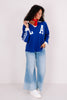 Daydreamer Los Angeles Stars Raglan Rugby Blue Long Sleeve Top