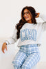 TWT® Ciao Grey Long Sleeve Sweatshirt