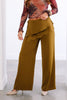 Vera Martini Olive Wide Leg Pant