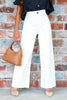 Getting Close Off White Wide Leg Pant