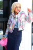 Peacock Pink Bomber Jacket