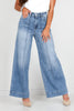 Bria Medium Denim Wide Leg Pant