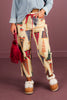 Raise The Flag Khaki Corduroy Barrel Pant