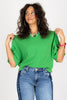 Scottie Green Short Sleeve Top