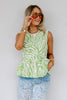 Dancing On Own Matcha Sleeveless Top