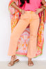 Take it Away Orange Wide Leg Jean