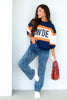 Mary Square Millie Sweatshirt Auburn Long Sleeve Sweatshirt