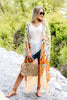 Midori Grove Fringe Kimono