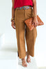 Remi Camel Wide Leg Pant