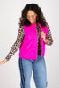 Joh Jules Hot Pink Sleeveless Vest
