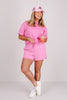 Great Escape Scuba Candy Pink Top & Short Set