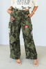 Make A Statement Army Green Utility Pant