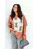 Tiger Elements Brown Short Sleeve Tee