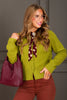 Make Me Believe Light Olive Long Sleeve Cardigan