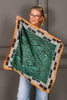 Free As Can Be Leopard Zebra Silky Scarf