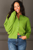 You're Favorite Pea Green Long Sleeve Cardigan