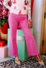 Take it Away Hot Pink Wide Leg Jean
