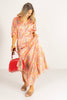 Emily McCarthy Poppy Cabana Cat Short Sleeve Maxi Dress