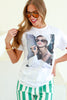 Audrey Live White Short Sleeve Tee