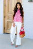 Penelope Red Gingham Sleeveless Top