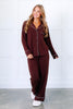 Sweet Dreams Long Sleeve Chocolate Pajama Set