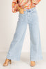 Naturally You Light Blue Wide Leg Pant
