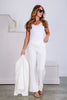 Insight White Wide Leg Pant