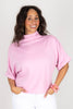 Sunday Stroll Light Pink Short Sleeve Top