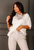 Parker Ivory Short Sleeve Sweater