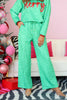 DOORBUSTER TWT®  Leopard Green Wide Leg Pant