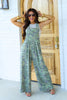 Eliza Camo Army Green Relaxed Fit Overall