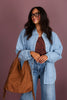 Tribal Denim Skylight Quilted Long Sleeve Jacket