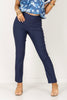 Tribal Flatten It Deep Blue Ankle Pant