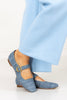 Sam Edelman Michaela Slate Sky Ballet Flats