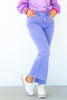 Take it Away Lavender Wide Leg Jean