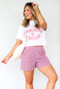 Champagne & Caviar White Short Sleeve Tee