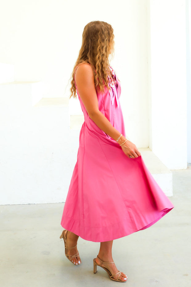 dusty pink midi dress Havana Dress in Dusty Pink Dusty Pink / S