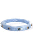Myles Light Blue Acrylic Bracelet