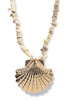 Wanna Be Where The People Are Shell Pendant Necklace