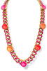 TOVA Galileu Electric Pink Necklace