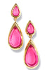 Back For More Fuchsia Teardrop Dangle Earrings