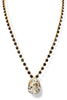 TOVA Milli Jet Clear Necklace
