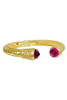 Natalie Fuchsia Cuff Bracelet