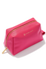 Large Cosmetic Zip Case - Gold Hot Pink | Kendra Scott