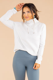 Spanx AirEssentials Got-Ya Covered Pullover - Light Cloudy Grey – She She  Boutique