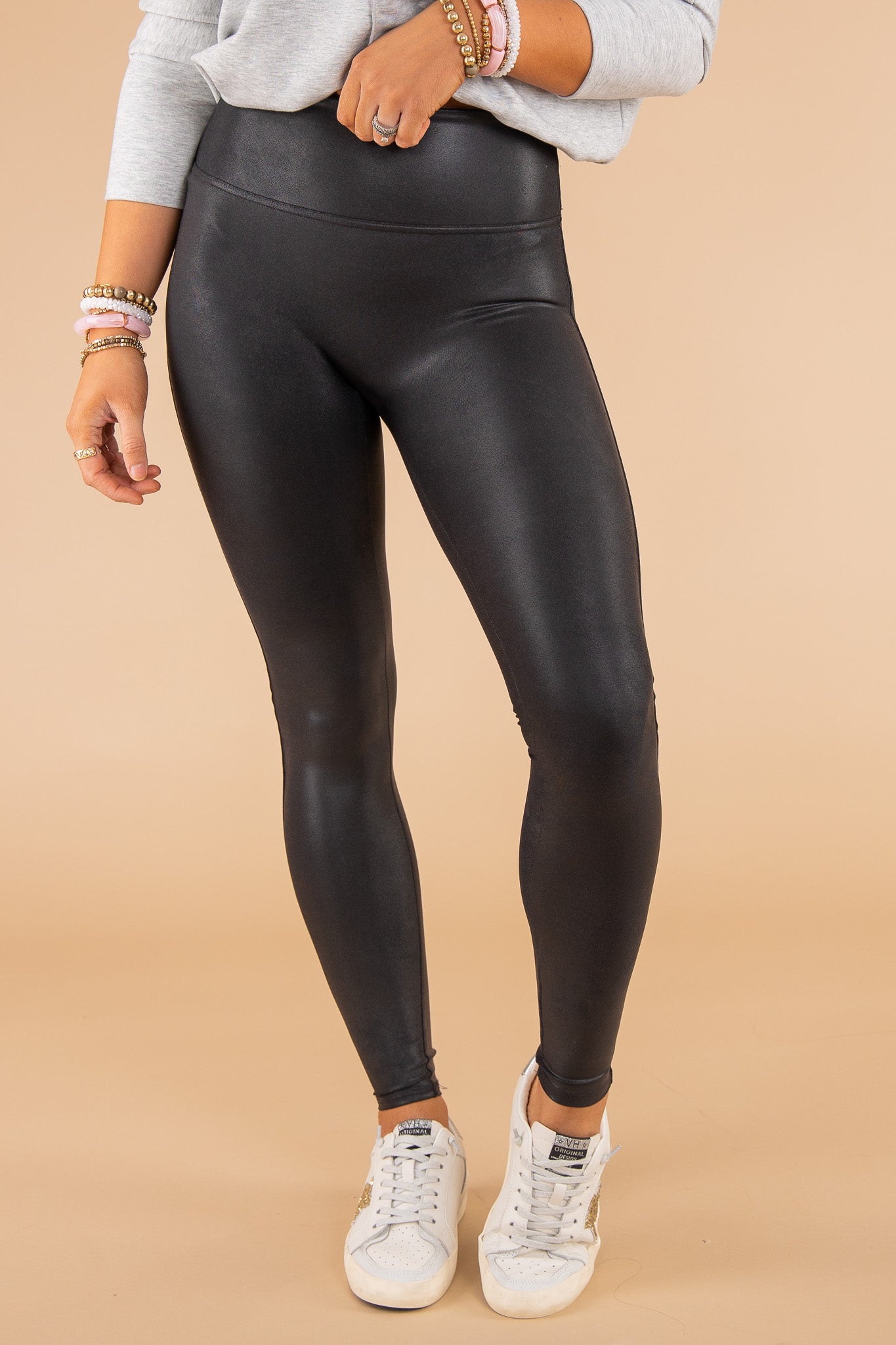 Spanx  Faux Leather Leggings Black - Tryst Boutique